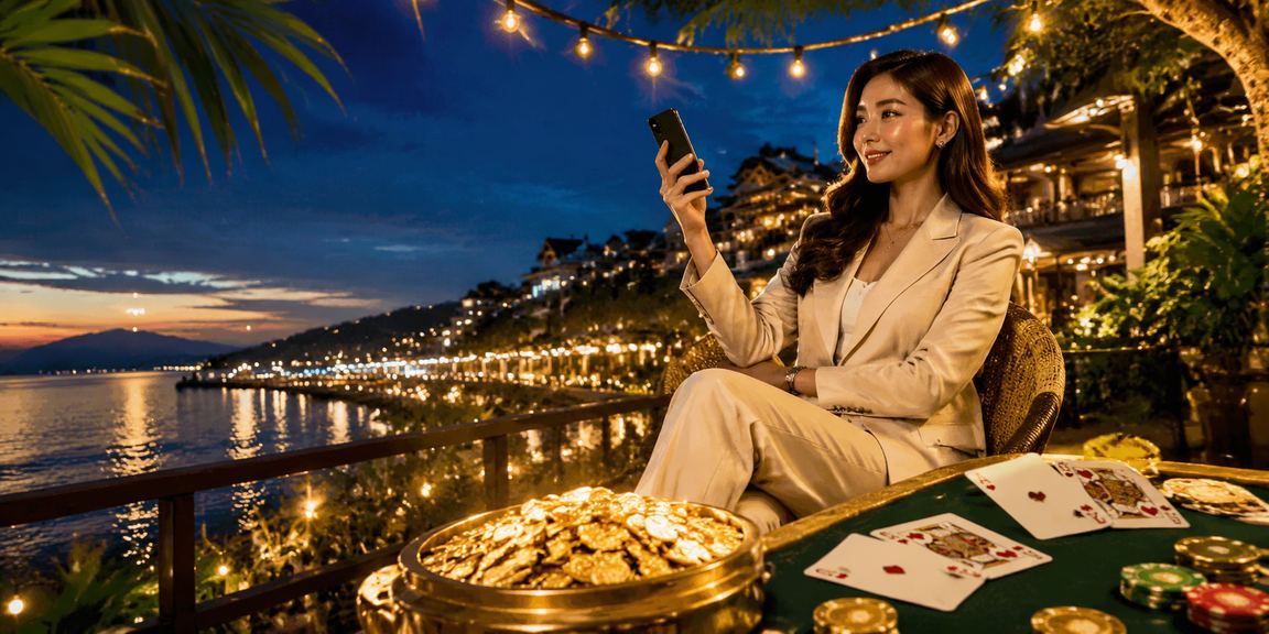 Pemain Malaysia menikmati permainan Teen Patti di kasino langsung 4g63